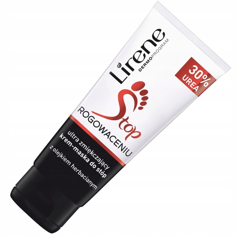 Ultra zmiękczający krem-maska do stóp z olejkiem herbacianym STOP ROGOWACENIU 75ml LIRENE