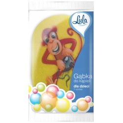 Gąbka DLA DZIECI do kąpieli LULA 1 sztuka STELLA