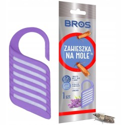 Zawieszka do szafy na mole odzieżowe zapach lawenda BROS