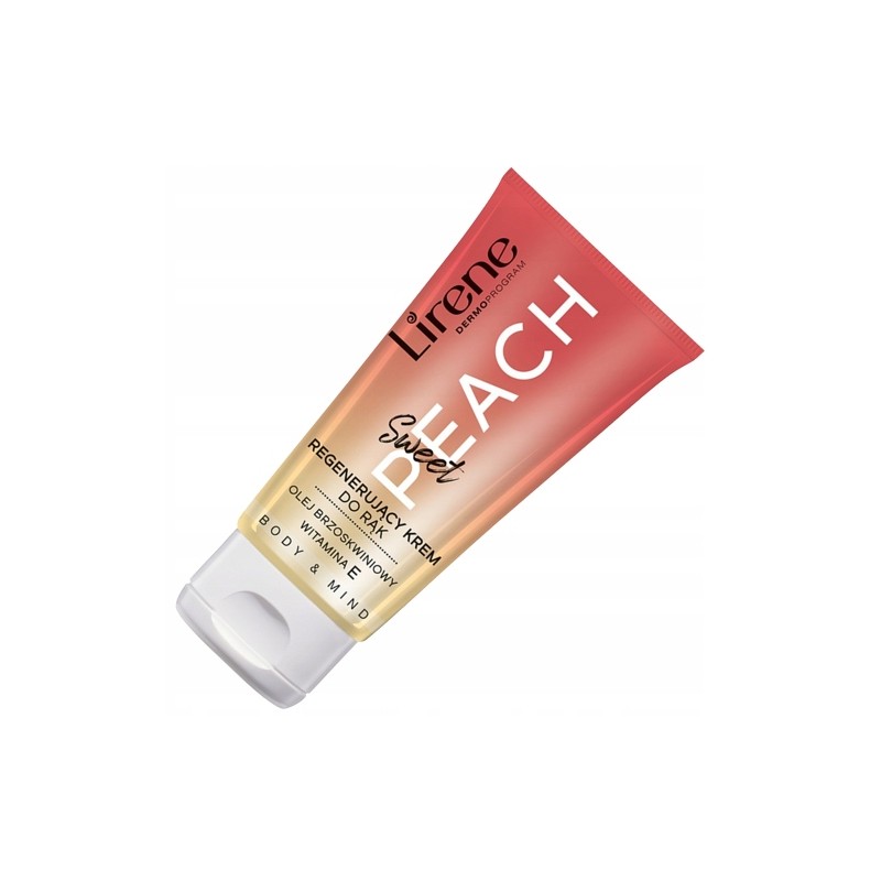 Zestaw krem do ciała i twarzy SWEET PEACH 200ml + krem do rąk SWEET PEACH 50ml + GRATIS odżywczy krem do stóp 100ml LIRENE